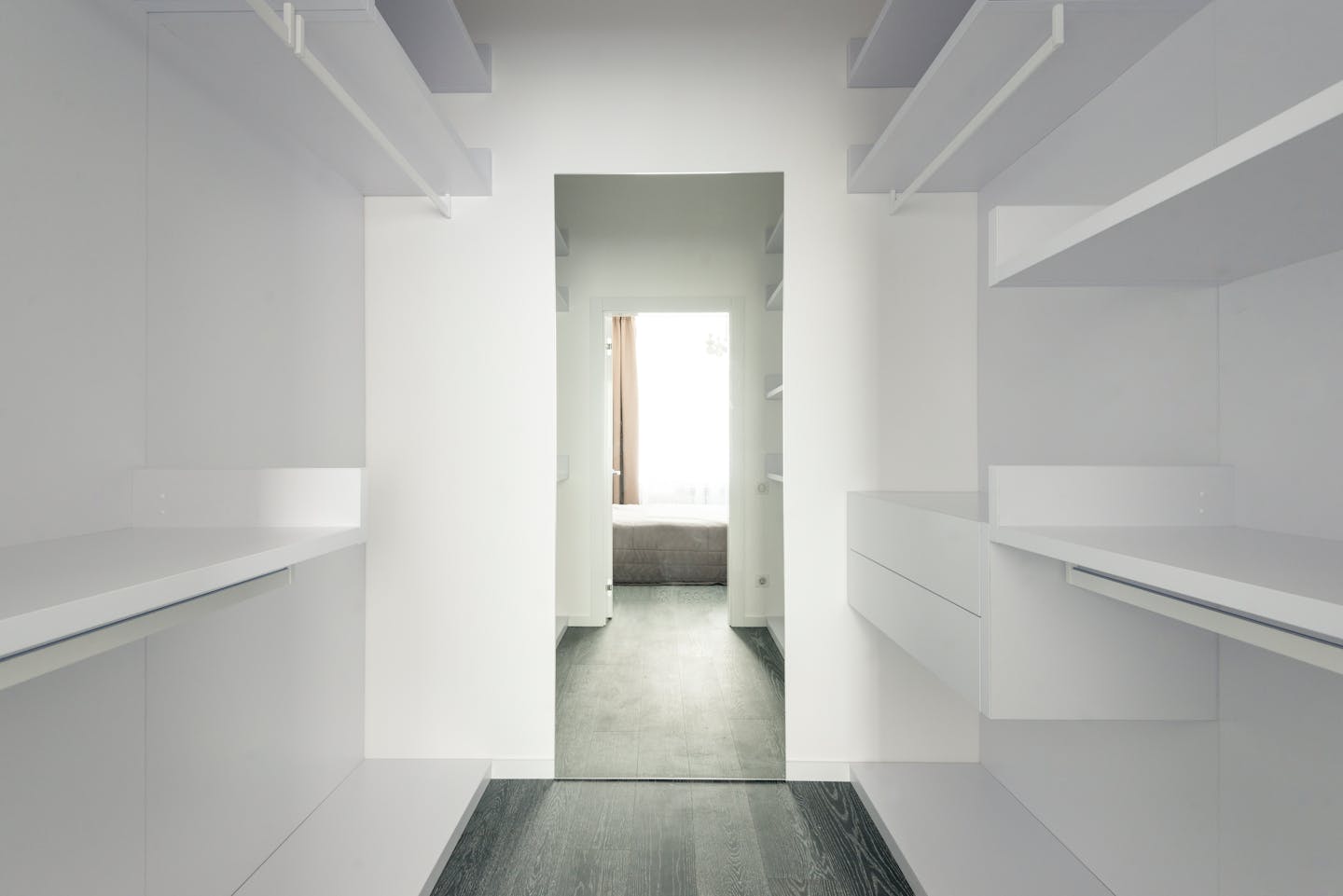 Bespoke fitted wardrobe crafted by CE London
